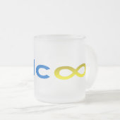 カリフォルニア-永久に-カッコいい フロストグラスマグカップ (正面右)