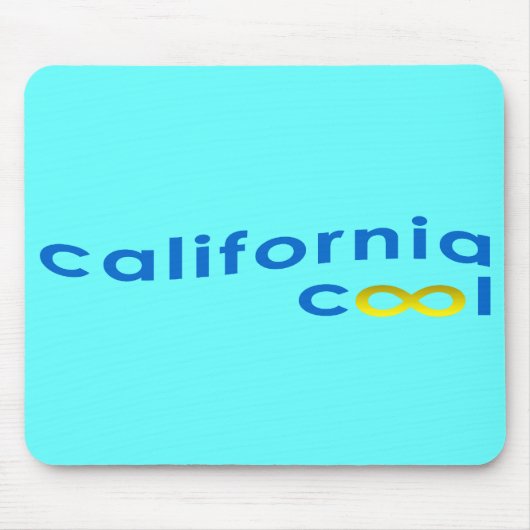 カリフォルニア-永久に-カッコいい マウスパッド (正面)