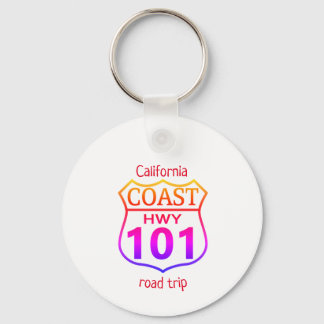 カリフォルニア **海岸ハイウェイ101 **** キーホルダー