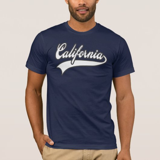 カリフォルニア-白 Tシャツ (正面)