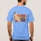 カリフォルニア 100% 愛 100% 平等 プライドTシャツ Tシャツ (裏面)