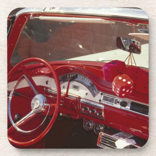 カリフォルニア: Santa Ynez Valley、Solvang 1957年 コースター (正面)