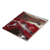 カリフォルニア:  Santa Ynez Valley、Solvang 1957年 タイル (側面)