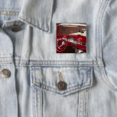 カリフォルニア: Santa Ynez Valley、Solvang 1957年 缶バッジ (インサイチュ)