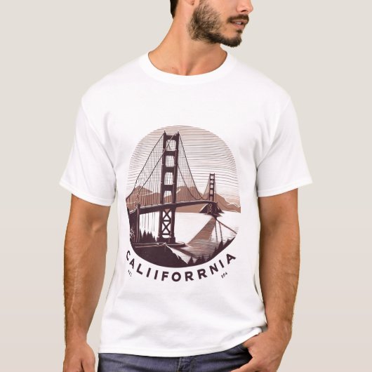 カリフォルニア Tシャツ (正面)