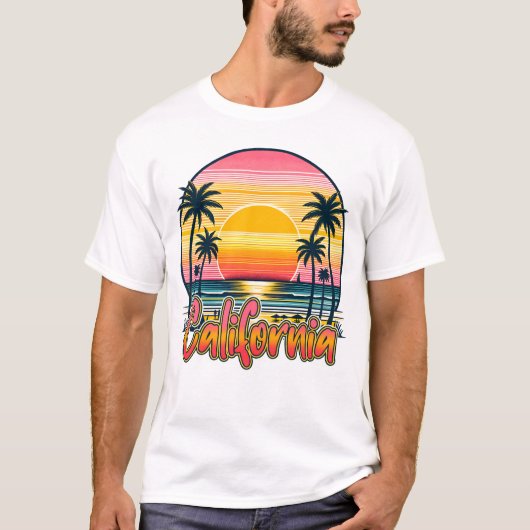 カリフォルニア Tシャツ (正面)
