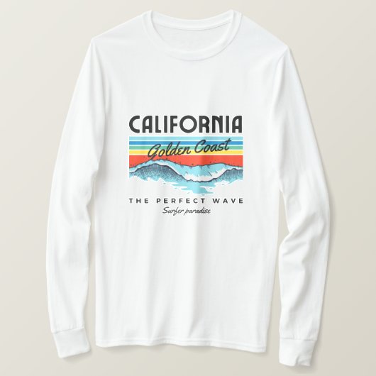 カリフォルニア Tシャツ (デザイン正面)