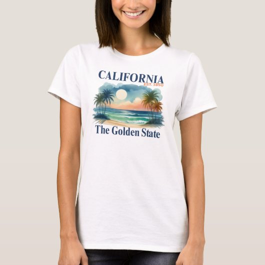 カリフォルニア Tシャツ (正面)
