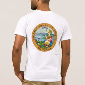 カリフォルニア Tシャツ (裏面)