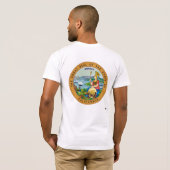 カリフォルニア Tシャツ (裏面フル)