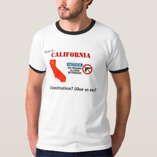 カリフォルニア Tシャツ (正面)