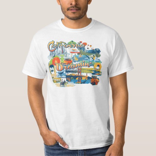 カリフォルニア Tシャツ (正面)