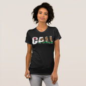 カリフォルニアCali旗 Tシャツ (正面フル)