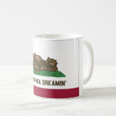 カリフォルニアDreamin コーヒーマグカップ (正面右)