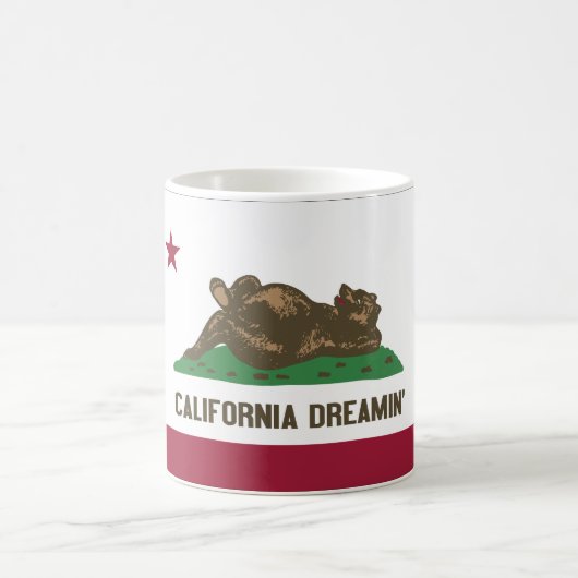 カリフォルニアDreamin コーヒーマグカップ (中央)