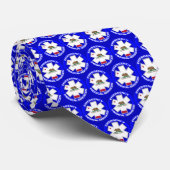 カリフォルニアEMSスターオブライフブルータイ ネクタイ (ロール)