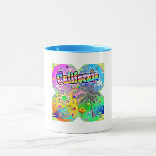 カリフォルニアQuadroシーズンマグカップ マグカップ (中央)