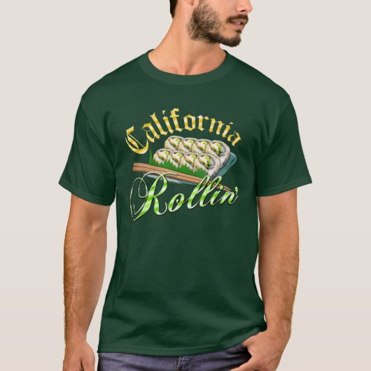 カリフォルニアRollin Tシャツ (正面)