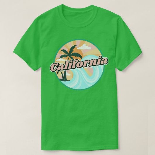 カリフォルニアTシャツ10 Tシャツ (デザイン正面)