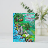 カリフォルニアUSAカード ポストカード (スタンド正面)