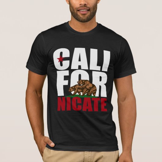 カリフォルニケート - Tシャツ (正面)