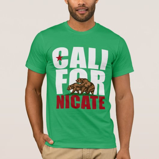 カリフォルニケート - Tシャツ (正面)