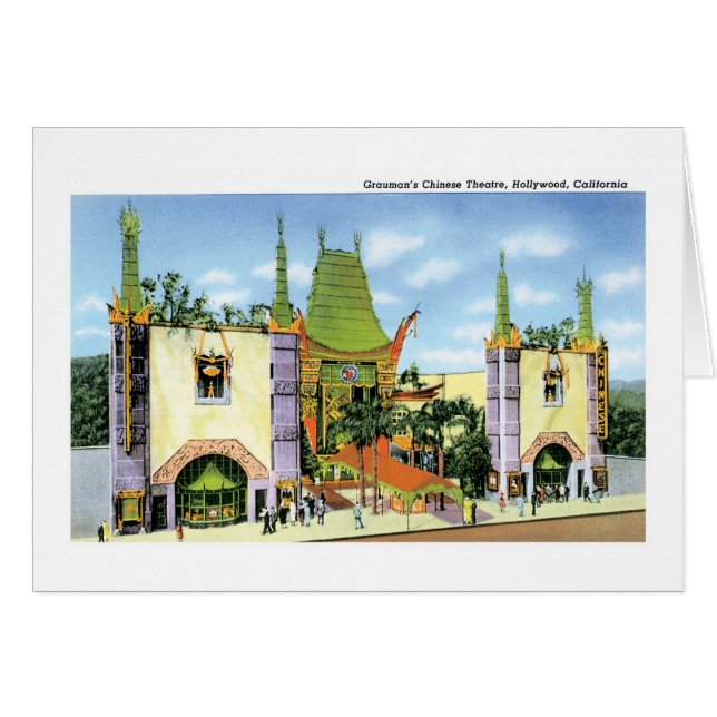 カリフォル中国のニア・グルーマン劇場 (正面横)