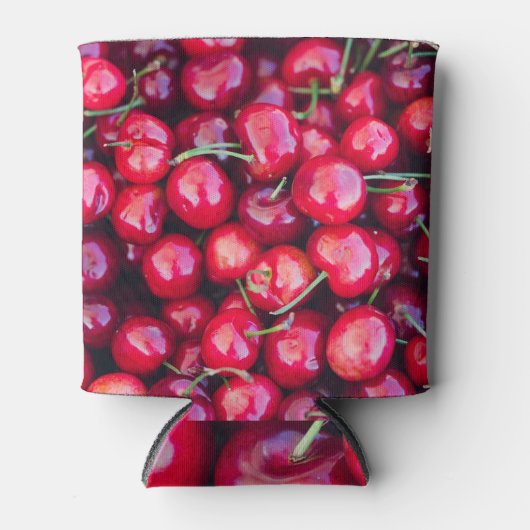 カリフオーガニックォニアさくらんぼお祝い 缶クーラー (正面)