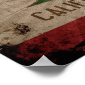 カリフクールアグランジニア国旗 ポスター (角)