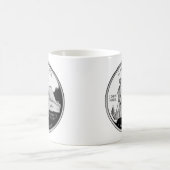 カリフフェイクォニア州クォーターヨセミテバレーミュア コーヒーマグカップ (中央)