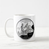 カリフフェイクォニア州クォーターヨセミテバレーミュア コーヒーマグカップ (左)