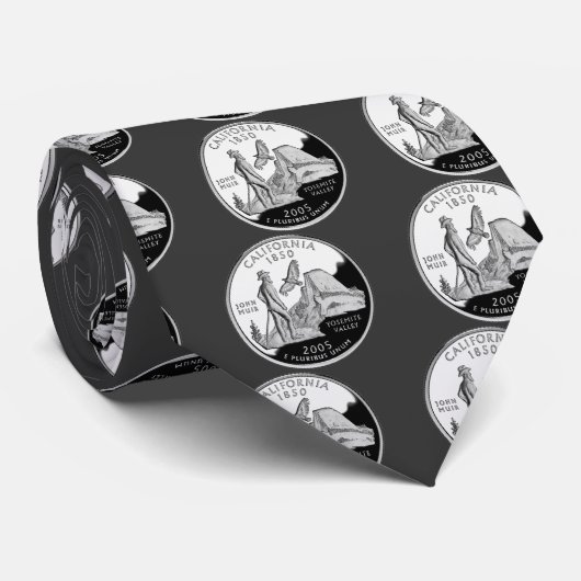 カリフフェイクォニア州クォーターヨセミテバレーミュア ネクタイ (ロール)