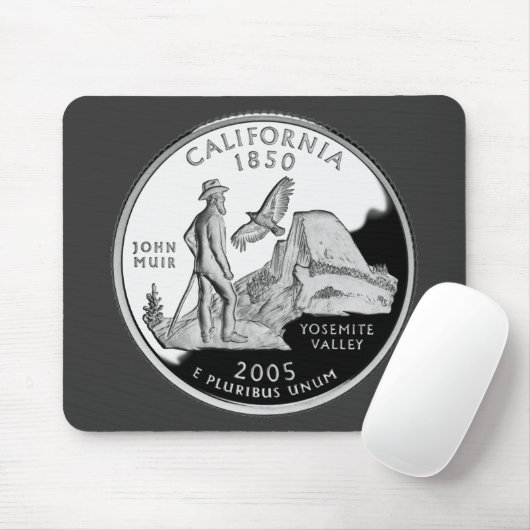 カリフフェイクォニア州クォーターヨセミテバレーミュア マウスパッド (マウス)