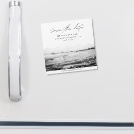 カリフモダンォルニアビーチ日付磁石の保存