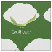 カリフラワーのキャラクター|の生地 ファブリック (クローズアップ)