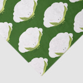 カリフラワーキャラクターかわいい食べ物ティッシュペーパー 薄葉紙 (詳細)