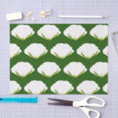 カリフラワーキャラクターかわいい食べ物ティッシュペーパー 薄葉紙 (クラフト)