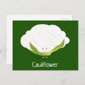 カリフラワーキャラクター ポストカード (正面/裏面)