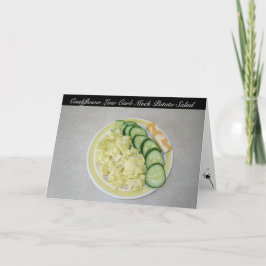 カリフラワーローカーブモックポテトサラダ カード