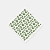 カリフラワー模様 スタンダードカクテルナプキン (角)