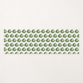 カリフラワー模様 ヨガマット (正面(横))