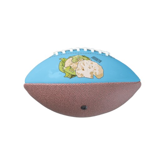 カリフラワー漫画イラストレーション アメリカンフットボール (回転270)