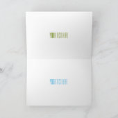 カリフラワー漫画イラストレーション カード (内部)