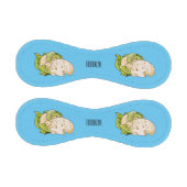 カリフラワー漫画イラストレーション 野球ボール (パネル)