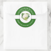 カリフラワー漬けラベル ラウンドシール (バッグ)