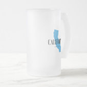 カリフ生まれアニア州 フロストグラスビールジョッキ (正面右)