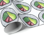 カリフ転がア日本のン寿司転がラップ ラッピングペーパー (ロールコーナー)