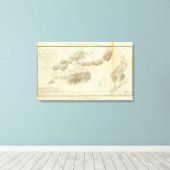 カリフ・マーレ島海峡 キャンバスプリント (インサイチュ (ウッドフロア))