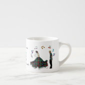 カリブのなバージン諸島を結婚するモダンダンス エスプレッソカップ (右)