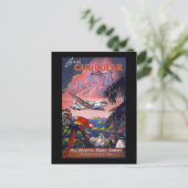 カリブのなパンアメリカン航空へのはえ ポストカード (スタンド正面)